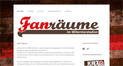 Desktop Screenshot of fanraeume.de